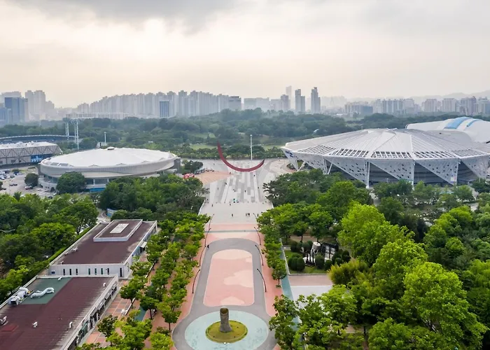 Апартаменты Luxury Near Olympic Park, Asan Medical Center, Lotte World Tower, Free Korean Ramen *
